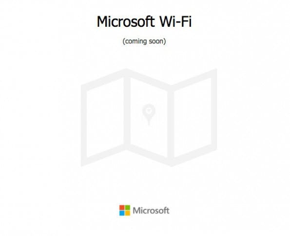 „Coming soon“: Microsoft plant WLAN-Dienst für Office-Kunden. (Screenshot: Microsoft)