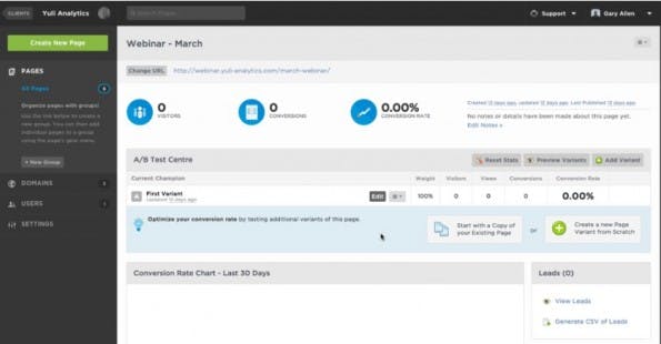 (Screenshot: unbounce.com)