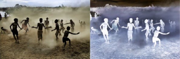 Perfekte Fotos: 5. Kontraste. (Screenshot: Cooperative of Photography. Original: Steven McCurry)