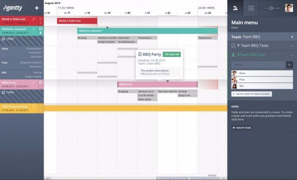 Agantty ist ein neues Projektmanagement-Tool aus Deutschland. (Screenshot: Agantty)