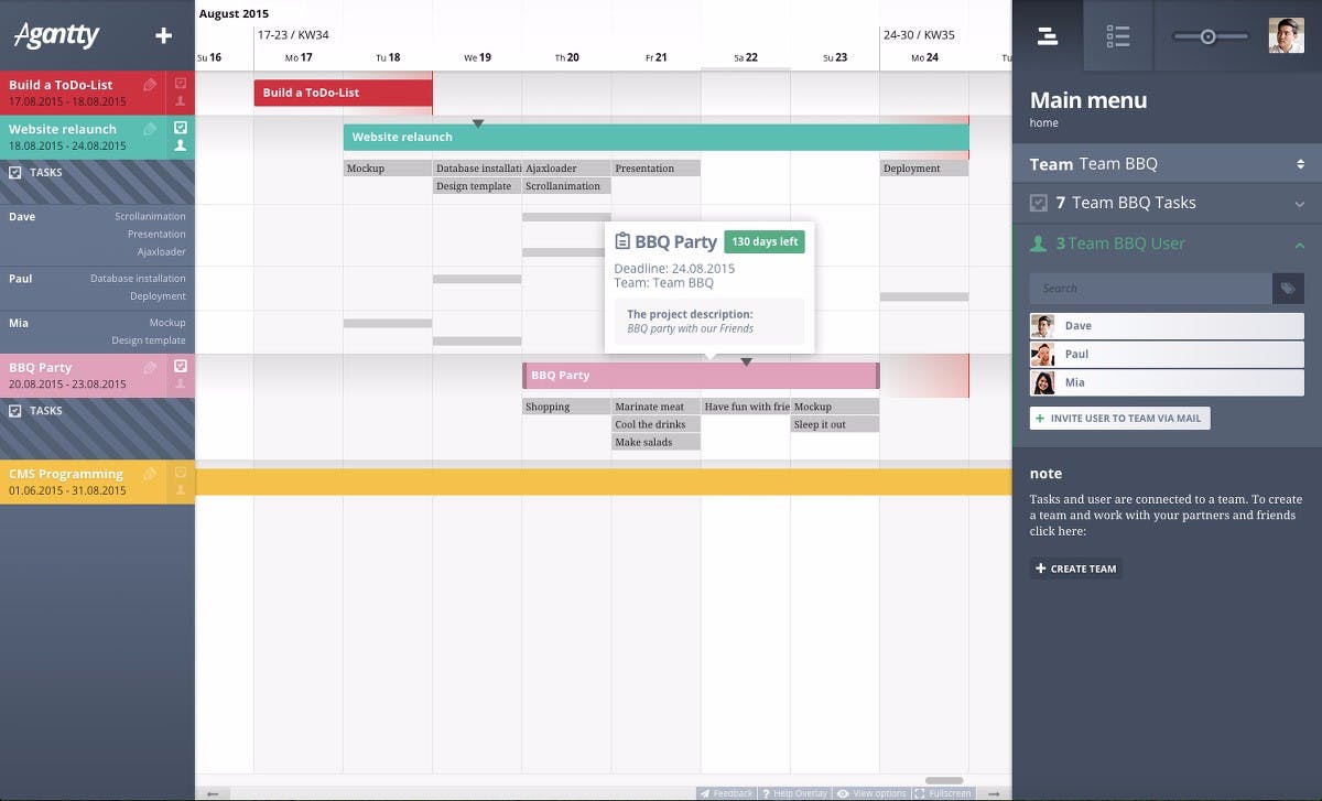 Zoho Projects is a free online project management tool to create and manage projects Project management software.