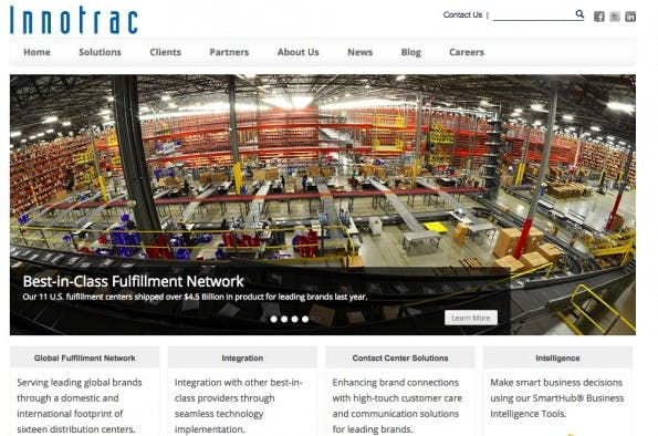(Screenshot: Innotrac)