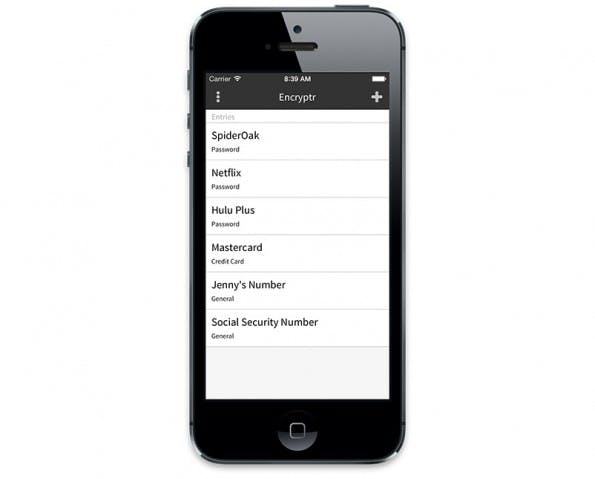 Quelloffener Passwortmanager: Encryptr soll bald auch in einer iOS-Version verfügbar sein. (Grafik: Encryptr)