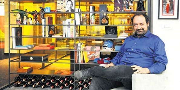 Yemeksepeti-Gründer und CEO Nevzad Aydin in seinem Büro. (Foto: NTV.com.tr)
