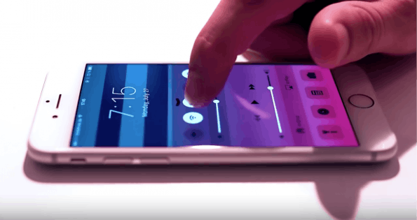 Force Touch am iPhone 6s. (Bild: Maximilian Kiener/YouTube)