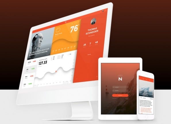 Now: Das kostenlose UI-Kit eignet sich für (fast) alle Plattformen. (Screenshot: invisionapp.com)