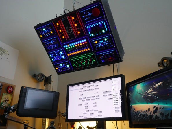 Wie aus einem Science-Fiction-Film: Auch so lässt sich ein Computer steuern. (Foto: smashcuts / Imgur)