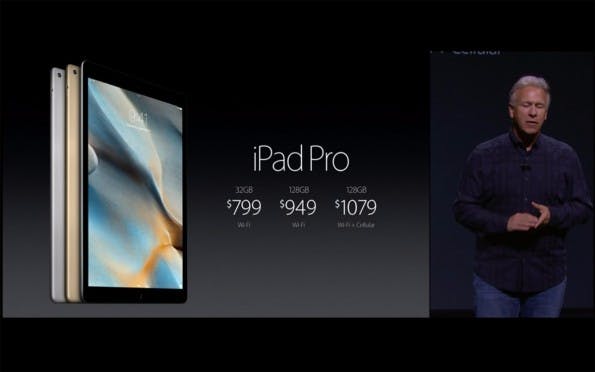 Das iPad Pro gibt es ab November und ab 800 Dollar. (Quelle: Apple)