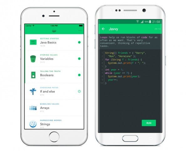 Mit Javvy soll Java programmieren lernen mehr Spaß machen. (Screenshot: Hello Code e. U.)