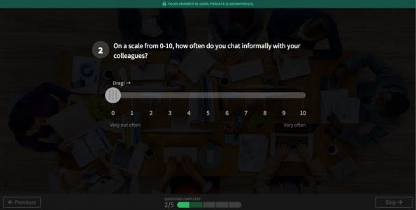 Officevibe feedback tool