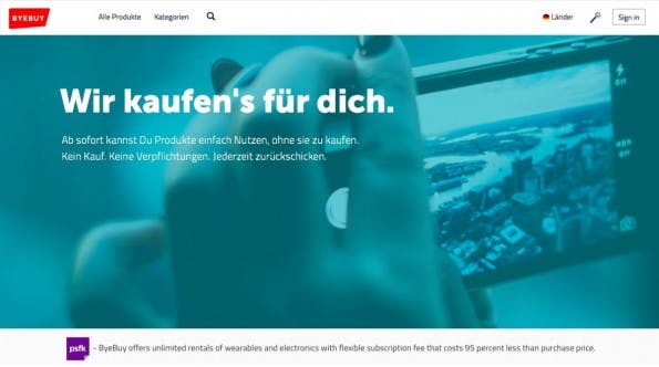 (Screenshot: ByeBuy)