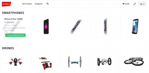 (Screenshot: ByeBuy)