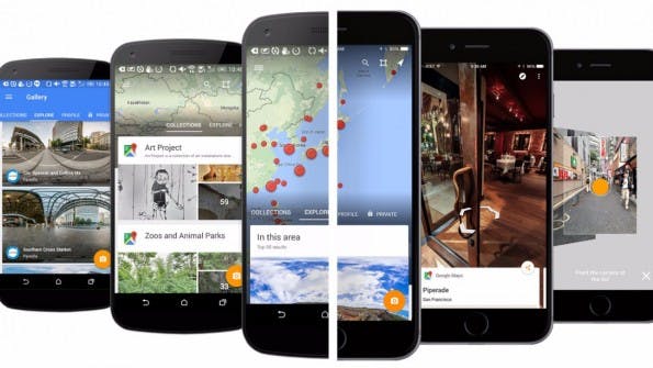 Google Street View ist ab sofort als App für Android und iOS verfügbar. (Bild: Google)