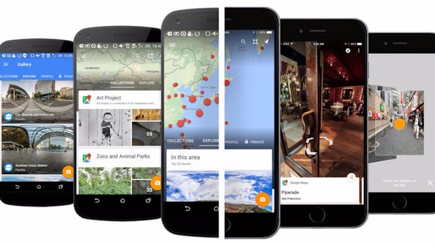Bilder von der Straße: Google macht Street View zur Standalone-App und hofft auf Fotos der Community