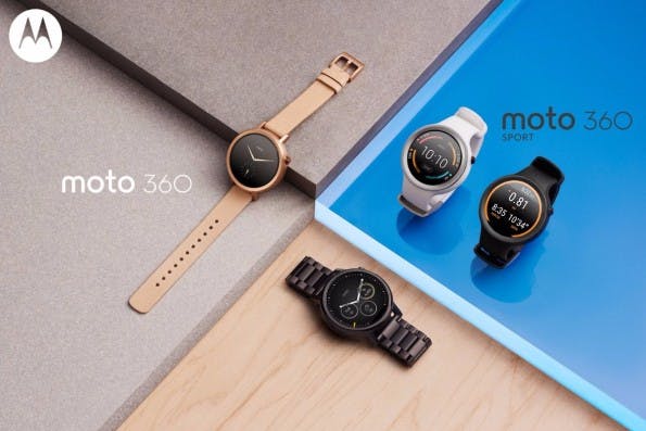 Die neue Motorola Moto 360 kommt in drei unterschiedlichen Versionen. (Foto: Motorola)