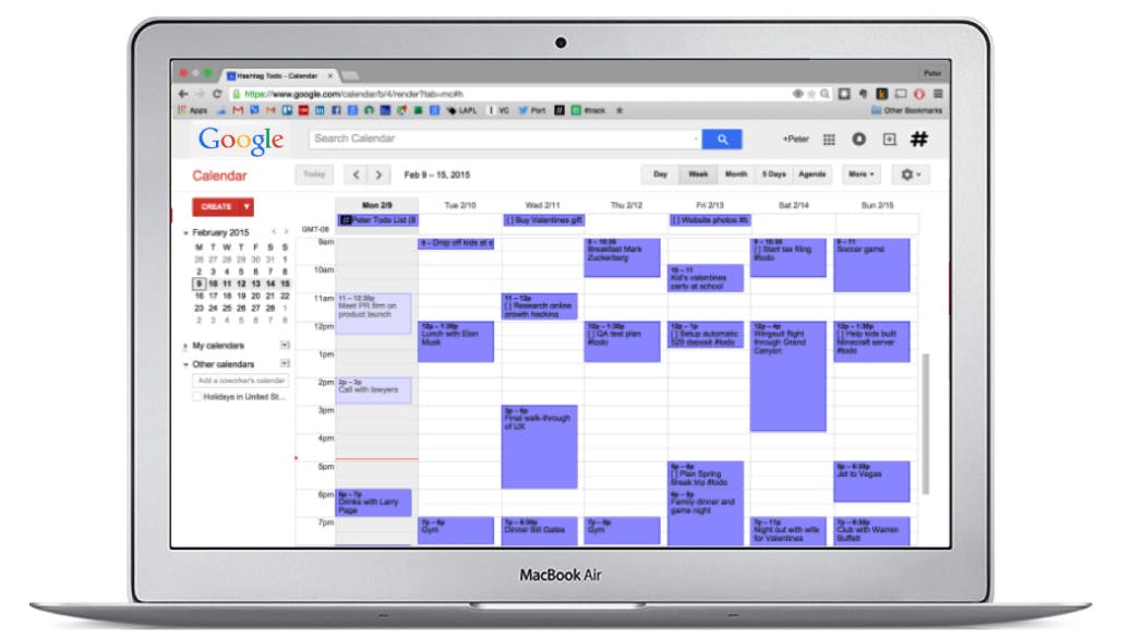Simple TodoListe für den GoogleKalender So funktioniert todo