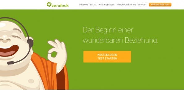 Zendesk: Das Unternehmen mit dem Buddha ist auf Technologien für den Kundenservice spezialisiert.