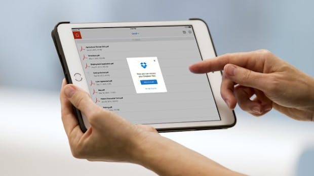 Adobe und Dropbox vereinfachen das bearbeiten von PDFs in der Cloud