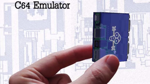 Klein aber retro: Winziger C64-Emulator landet auf Kickstarter