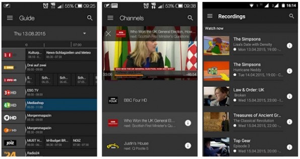Chromecast: Auch einige kostenfreie Apps versorgen euren Fernseher mit frischen Inhalten. (Screenshot: Play-Store)