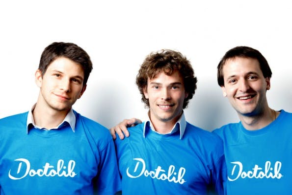 Das Gründerteam von Doctolib. (Foto: Presse)