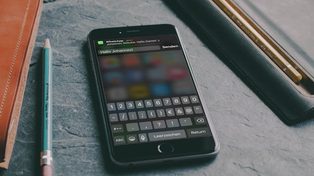 WhatsApp-Nachrichten lassen sich auf dem iPhone jetzt noch schneller beantworten