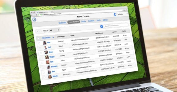 1Password for Teams: Gemeinsame Zugangsdaten lassen sich in Nutzergruppen ablegen. (Screenshot: 1Password)