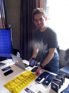 Kyle Sherman, CEO von Flowhub. (Foto: Jutta Maier)