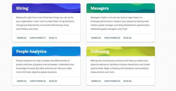 Google re:Work bietet Tipps, Case Studies und mehr zur für die Verbesserung des Arbeitsplatzes. (Screenshot: Google)