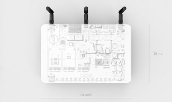 Offener Router: Hard- und Software von Turris Omnia sollen unter einer Open-Source-Lizenz veröffentlicht werden. (Grafik: Indiegogo)