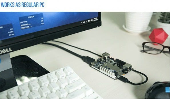 LattePanda soll Windows-10-Computer ersetzen können. (Foto: Kickstarter/LattePanda)