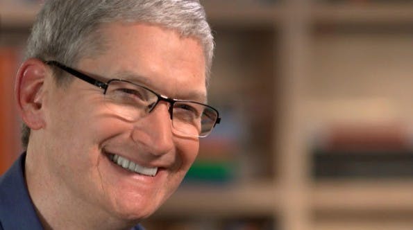 Apple-Chef Tim Cook hält an Verschlüsselung fest. (Foto: CBS News)