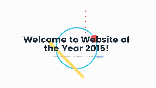 Die besten Websites des Jahres: Die CSS-Design-Awards 2015