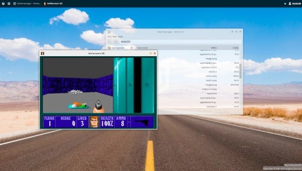 OS.js ist ein vollständiges Desktop-System für das Web. (Screenshot: OS.js)