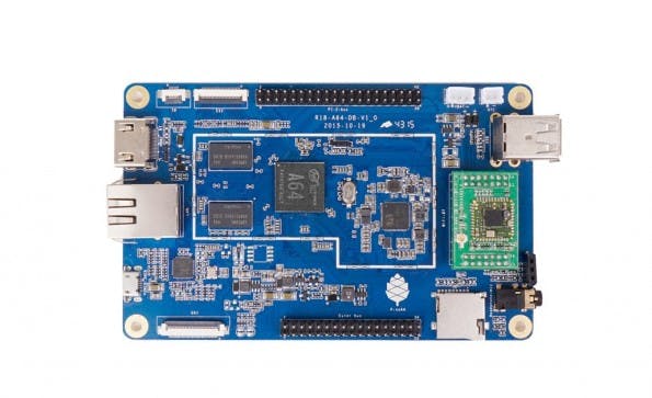 Pine A64: Die Raspberry-Pi-Alternative verfügt über einen 64-bit-Prozessor und kostet 15 US-Dollar. (Foto: Pine)