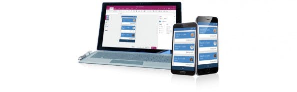 Mit PowerApps sollen auch Laien Business-Apps entwickeln können. (Bild: Microsoft)