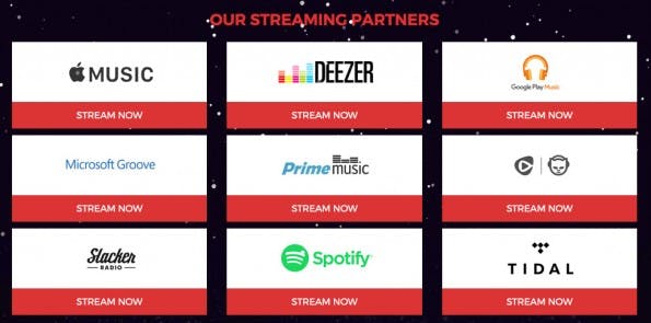 The Beatles: Die Musik der Band findet ihr ab sofort auf allen großen Musik-Streaming-Diensten. (Screenshot: thebeatles.com)