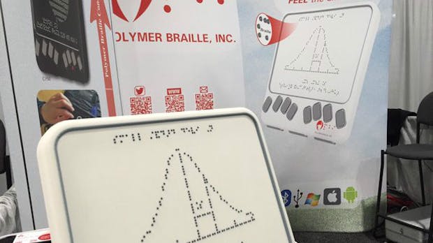Günstiger und handlicher: Neue Generation von Braille-Lesegeräten für Blinde vorgestellt
