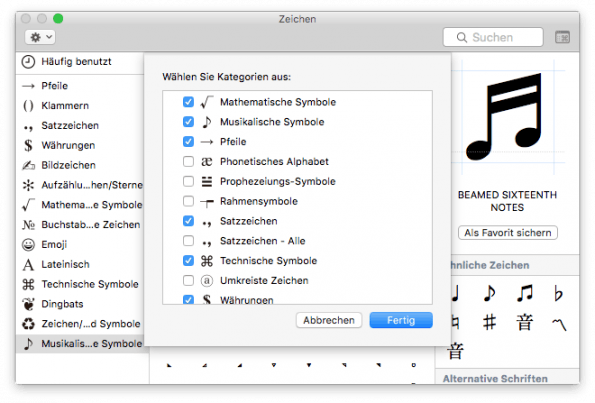 Symbole soweit das Auge reicht (Screenshot: t3n)