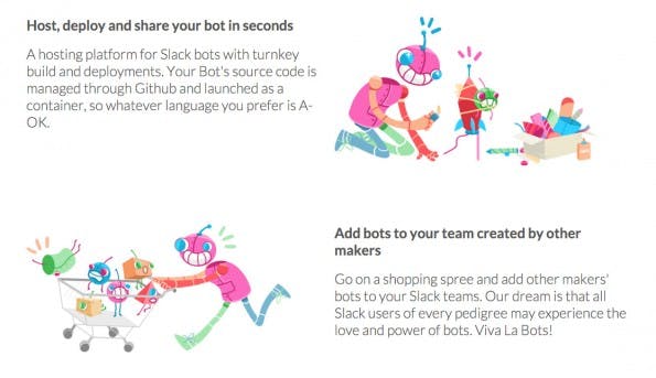 Beep Boop ist ein Hosting-Dienst für Slack-Bots. (Screenshot: beepboophq.com)