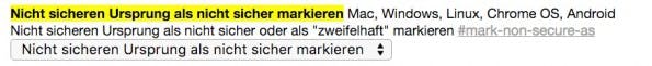 Hier könnt ihr das neue Symbol aktivieren. (Screenshot: t3n)