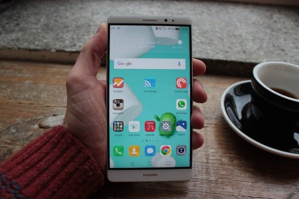 Huawei Mate 8 – großer Brocken, dicker Akku. (Foto: t3n)