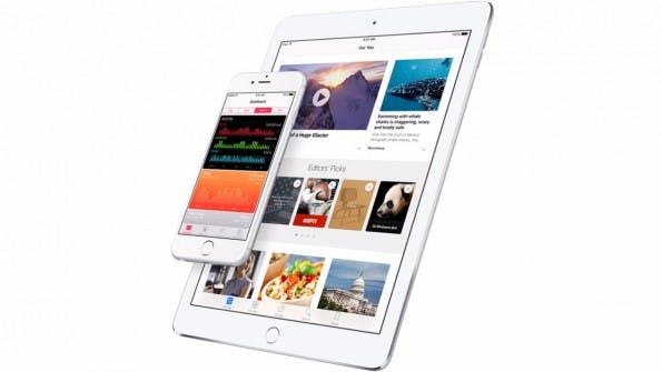 Das iOS-9.3-Update bringt unter anderem einen Blaulichtfilter. (Bild: Apple)