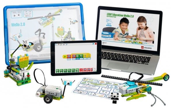 Das Lernset WeDo 2.0 von Lego soll Ingenieurs- und Programmierfähigkeiten trainieren. (Foto: Lego)