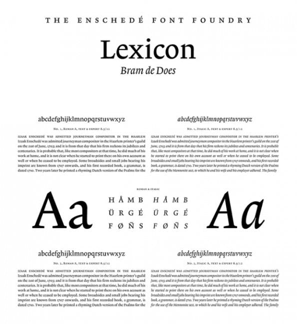 Lexicon von Bram de Does ist die teuerste Schrift der Welt. (Screenshot: TEFF)