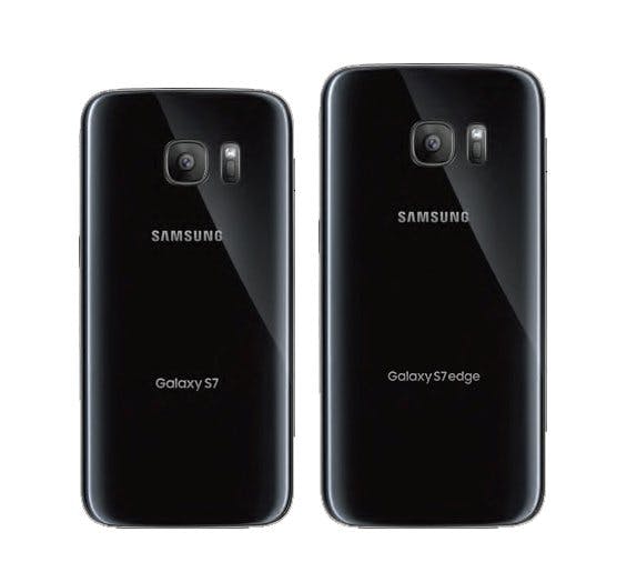 Samsung Galaxy S7 und S7 edge von hinten. (Bild: )