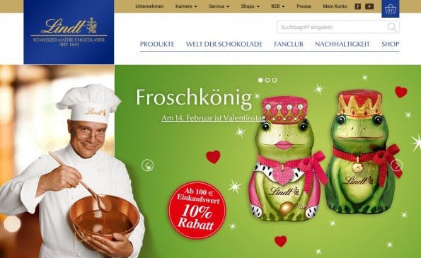 (Screenshot: Lindt)