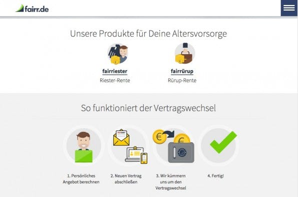 (Screenshot: fairr)
