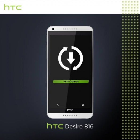 Überraschung: Das HTC Desire 816 bekommt tatsächlich noch Android Marshmallow. (Bild: HTC)