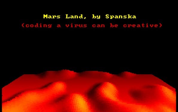 Kreative Viren: Das Malware-Museum zeigt interessante Schadsoftware aus den 1980er und 90er Jahren. (Screenshot: Internet Archive)